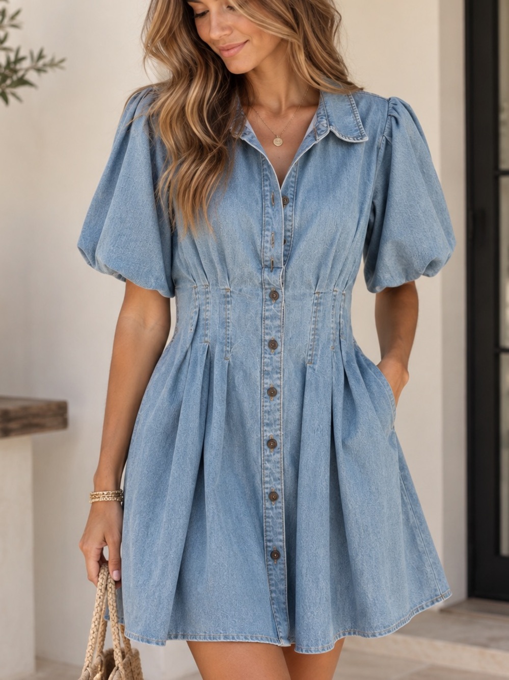 Simkhai Denim Dress